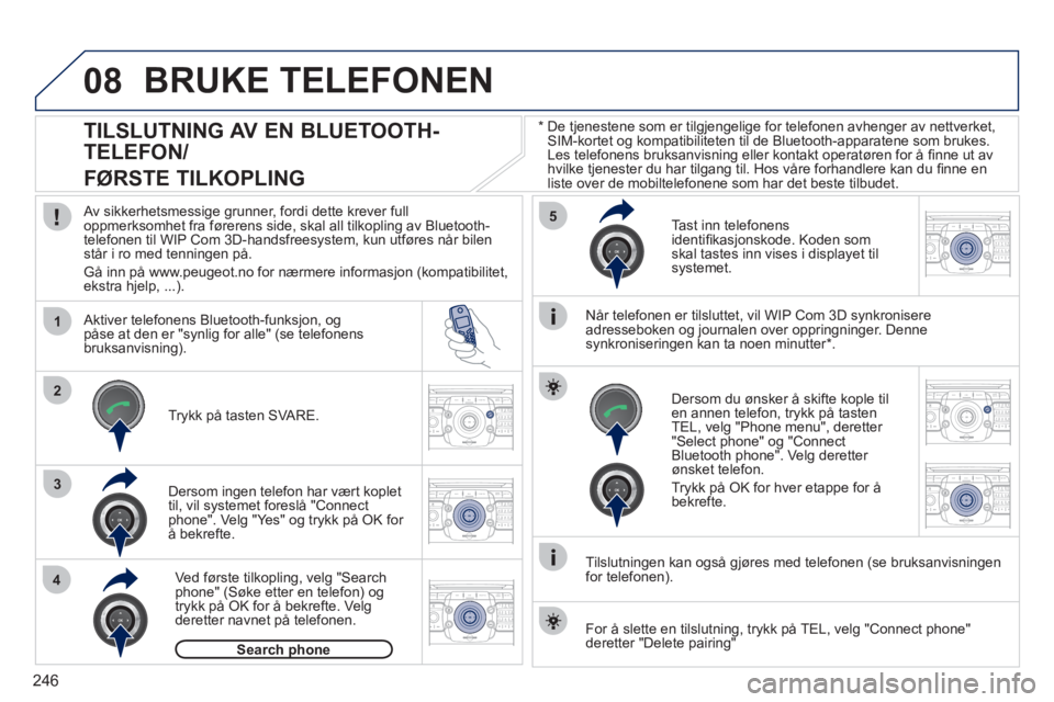 PEUGEOT 3008 2012 Instruksjoner for bruk (in Norwegian) 246
08
1
4
5
3
2
2ABC3DEF5JKL4GHI6MNO8TUV7PQRS9WXYZ0*#
1RADIO MEDIANAV ESC TRAFFIC
SETUPADDR
BOOK
2ABC3DEF5JKL4GHI6MNO8TUV7PQRS9WXYZ0*#
1RADIO MEDIANAV ESC TRAFFIC
SETUPADDR
BOOK
2ABC3DEF5JKL4GHI6MNO8 PEUGEOT 3008 2012 Instruksjoner for bruk (in Norwegian) 246
08
1
4
5
3
2
2ABC3DEF5JKL4GHI6MNO8TUV7PQRS9WXYZ0*#
1RADIO MEDIANAV ESC TRAFFIC
SETUPADDR
BOOK
2ABC3DEF5JKL4GHI6MNO8TUV7PQRS9WXYZ0*#
1RADIO MEDIANAV ESC TRAFFIC
SETUPADDR
BOOK
2ABC3DEF5JKL4GHI6MNO8