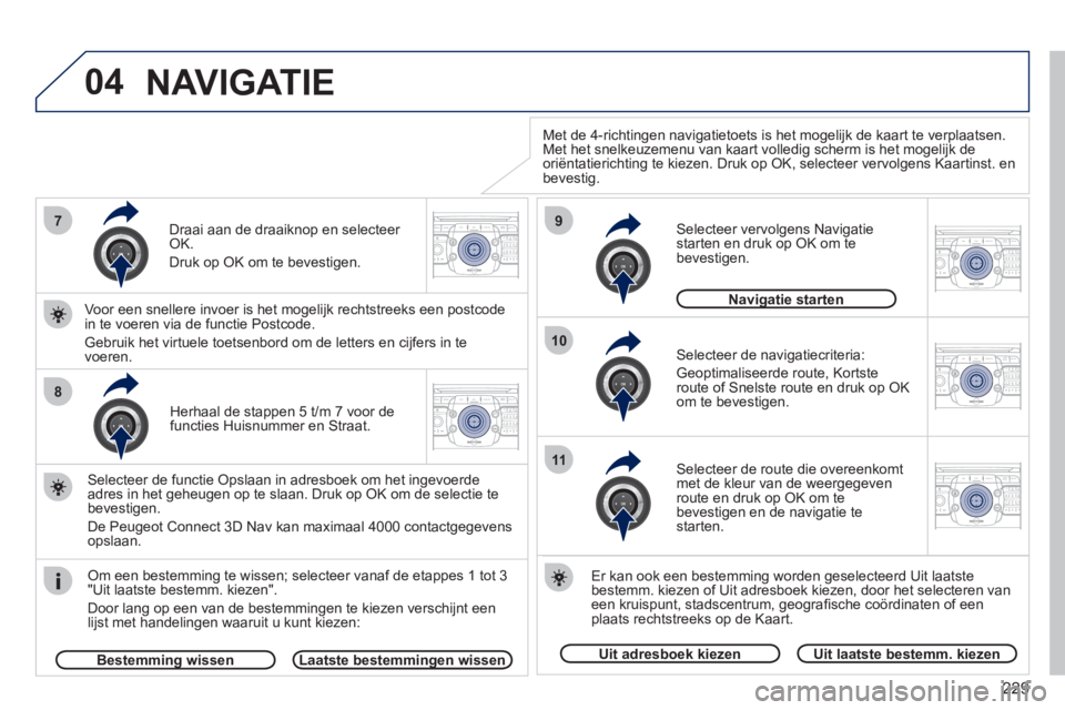 PEUGEOT 3008 2011.5 Instructieboekje (in Dutch) 229
04
7
8
9
10
11
2ABC3DEF5JKL4GHI6MNO8TUV7PQRS9WXYZ0*#
1RADIO MEDIANAV ESC TRAFFIC
SETUPADDR
BOOK
2ABC3DEF5JKL4GHI6MNO8TUV7PQRS9WXYZ0*#
1RADIO MEDIANAV ESC TRAFFIC
SETUPADDR
BOOK
2ABC3DEF5JKL4GHI6MN PEUGEOT 3008 2011.5 Instructieboekje (in Dutch) 229
04
7
8
9
10
11
2ABC3DEF5JKL4GHI6MNO8TUV7PQRS9WXYZ0*#
1RADIO MEDIANAV ESC TRAFFIC
SETUPADDR
BOOK
2ABC3DEF5JKL4GHI6MNO8TUV7PQRS9WXYZ0*#
1RADIO MEDIANAV ESC TRAFFIC
SETUPADDR
BOOK
2ABC3DEF5JKL4GHI6MN