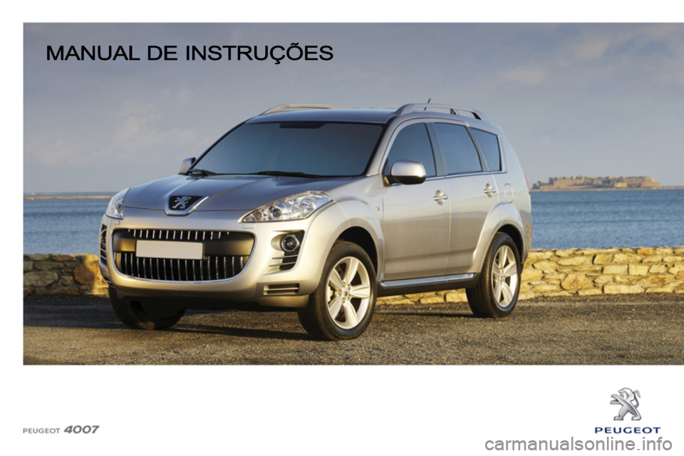 PEUGEOT 4007 2012  Manual de utilização (in Portuguese) 