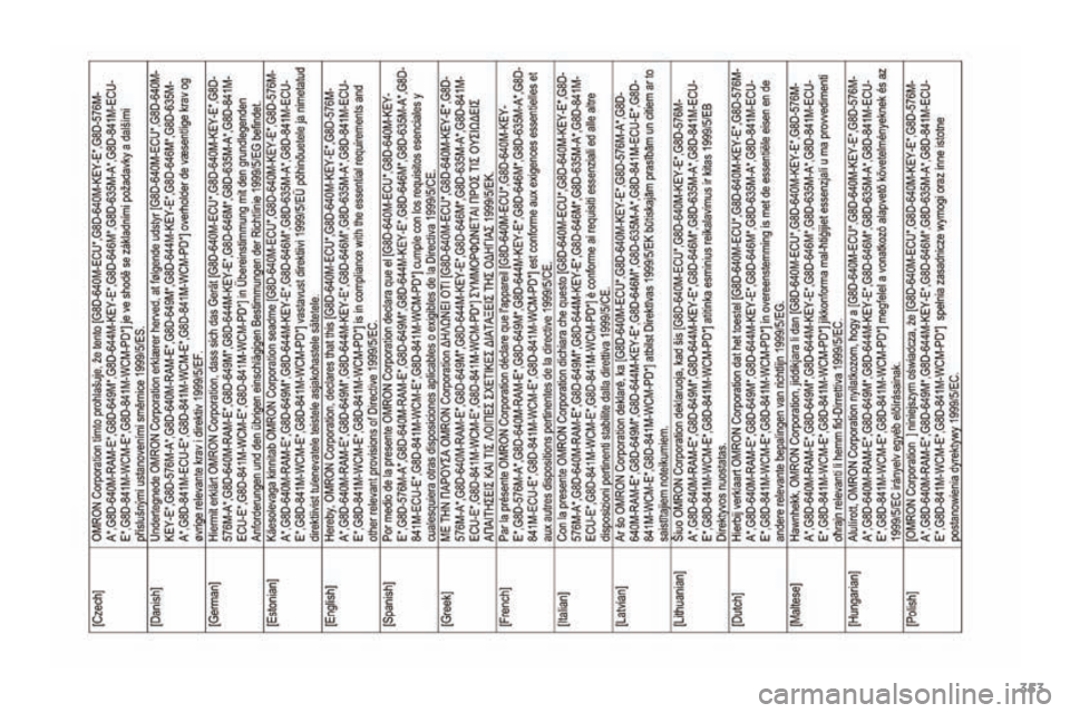 PEUGEOT 4008 2017  Instruksjoner for bruk (in Norwegian) 353
4008_no_Chap12_certificats_ed01-2016  
