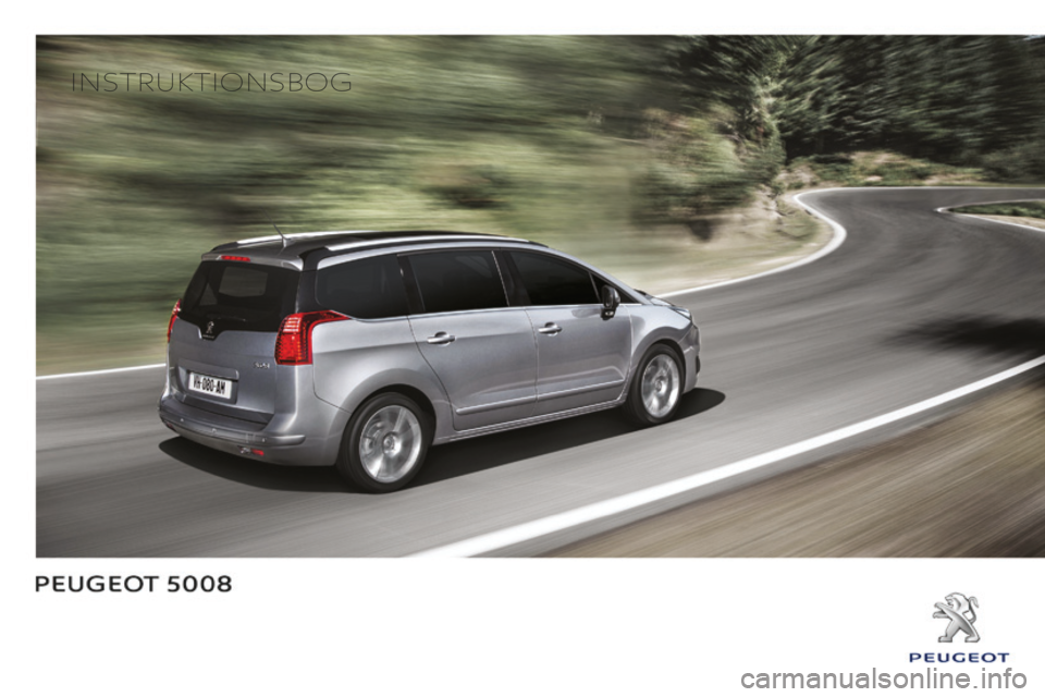 PEUGEOT 5008 2016  Brugsanvisning (in Danish) 