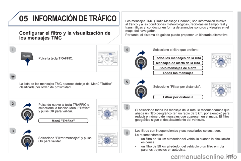 PEUGEOT 5008 2014 Manual del propietario (in Spanish) 289
05
TRAFFIC
2ABC3DEF5JKL4GHI6MNO8TUV7PQRS9WXYZ0*#
1RADIO MEDIANAV TRAFFIC
SETUPADDR
BOOK
2ABC3DEF5JKL4GHI6MNO8TUV7PQRS9WXYZ0*#
1RADIO MEDIANAV TRAFFIC
SETUPADDR
BOOK
2ABC3DEF5JKL4GHI6MNO8TUV7PQRS9W PEUGEOT 5008 2014 Manual del propietario (in Spanish) 289
05
TRAFFIC
2ABC3DEF5JKL4GHI6MNO8TUV7PQRS9WXYZ0*#
1RADIO MEDIANAV TRAFFIC
SETUPADDR
BOOK
2ABC3DEF5JKL4GHI6MNO8TUV7PQRS9WXYZ0*#
1RADIO MEDIANAV TRAFFIC
SETUPADDR
BOOK
2ABC3DEF5JKL4GHI6MNO8TUV7PQRS9W