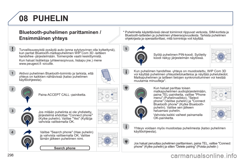 PEUGEOT 5008 2014 Omistajan Käsikirja (in Finnish) 298
08
2ABC3DEF5JKL4GHI6MNO8TUV7PQRS9WXYZ0*#
1RADIO MEDIANAV TRAFFIC
SETUPADDR
BOOK
2ABC3DEF5JKL4GHI6MNO8TUV7PQRS9WXYZ0*#
1RADIO MEDIANAV TRAFFIC
SETUPADDR
BOOK
2ABC3DEF5JKL4GHI6MNO8TUV7PQRS9WXYZ0*#
1 PEUGEOT 5008 2014 Omistajan Käsikirja (in Finnish) 298
08
2ABC3DEF5JKL4GHI6MNO8TUV7PQRS9WXYZ0*#
1RADIO MEDIANAV TRAFFIC
SETUPADDR
BOOK
2ABC3DEF5JKL4GHI6MNO8TUV7PQRS9WXYZ0*#
1RADIO MEDIANAV TRAFFIC
SETUPADDR
BOOK
2ABC3DEF5JKL4GHI6MNO8TUV7PQRS9WXYZ0*#
1