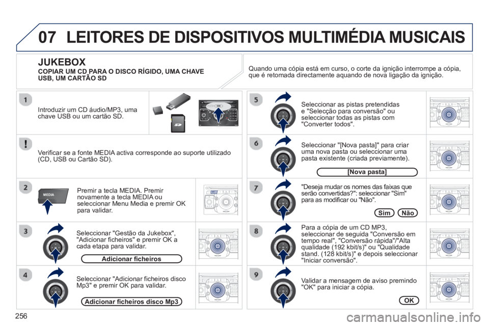 PEUGEOT 5008 2013 Manual de utilização (in Portuguese) 256
07
MEDIA
2ABC3DEF5JKL4GHI6MNO8TUV7PQRS9WXYZ0*#
1RADIO MEDIANAV ESC TRAFFIC
SETUPADDR
BOOK
2ABC3DEF5JKL4GHI6MNO8TUV7PQRS9WXYZ0*#
1RADIO MEDIANAV TRAFFIC
SETUPADDR
BOOK
2ABC3DEF5JKL4GHI6MNO8TUV7PQRS PEUGEOT 5008 2013 Manual de utilização (in Portuguese) 256
07
MEDIA
2ABC3DEF5JKL4GHI6MNO8TUV7PQRS9WXYZ0*#
1RADIO MEDIANAV ESC TRAFFIC
SETUPADDR
BOOK
2ABC3DEF5JKL4GHI6MNO8TUV7PQRS9WXYZ0*#
1RADIO MEDIANAV TRAFFIC
SETUPADDR
BOOK
2ABC3DEF5JKL4GHI6MNO8TUV7PQRS