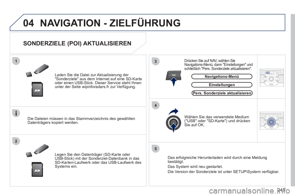 PEUGEOT 5008 2012 Betriebsanleitungen (in German) 245
04
13
4
2
5
NAV2ABC3DEF5JKL4GHI6MNO8TUV7PQRS9WXYZ0*#
1RADIO MEDIANAV ESC TRAFFIC
SETUPADDR
BOOK
2ABC3DEF5JKL4GHI6MNO8TUV7PQRS9WXYZ0*#
1RADIO MEDIANAV ESC TRAFFIC
SETUPADDR
BOOK
NAVIGATION - ZIEL PEUGEOT 5008 2012 Betriebsanleitungen (in German) 245
04
13
4
2
5
NAV2ABC3DEF5JKL4GHI6MNO8TUV7PQRS9WXYZ0*#
1RADIO MEDIANAV ESC TRAFFIC
SETUPADDR
BOOK
2ABC3DEF5JKL4GHI6MNO8TUV7PQRS9WXYZ0*#
1RADIO MEDIANAV ESC TRAFFIC
SETUPADDR
BOOK
NAVIGATION - ZIEL