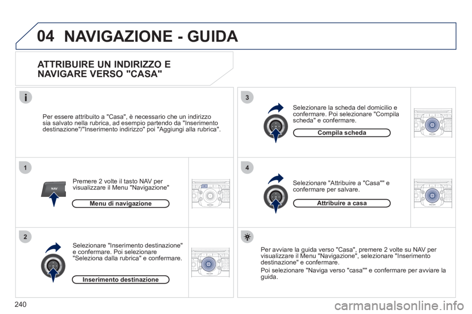 PEUGEOT 5008 2012  Manuale duso (in Italian) 240
04
1
2
3
4
NAV2ABC3DEF5JKL4GHI6MNO8TUV7PQRS9WXYZ0*#
1RADIO MEDIANAV ESC TRAFFIC
SETUPADDR
BOOK
2ABC3DEF5JKL4GHI6MNO8TUV7PQRS9WXYZ0*#
1RADIO MEDIANAV ESC TRAFFIC
SETUPADDR
BOOK
2ABC3DEF5JKL4GHI6MNO