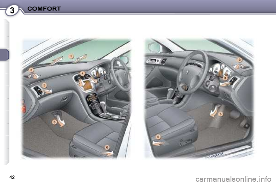 PEUGEOT 607 2007.5 Service Manual 3COMFORT   