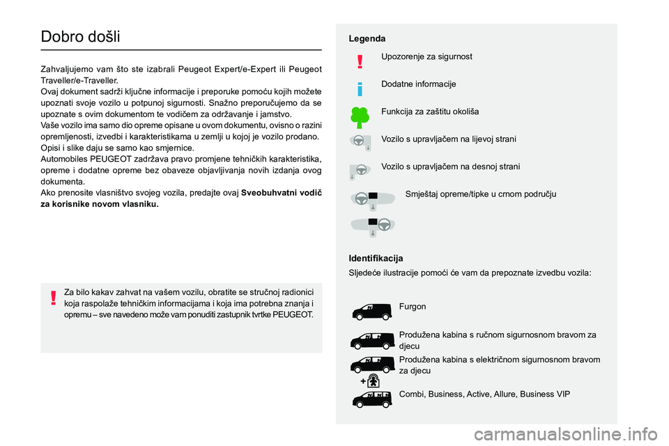 PEUGEOT EXPERT 2023 Upute Za Rukovanje (in Croatian)
Dobro do PEUGEOT EXPERT 2023 Upute Za Rukovanje (in Croatian)
Dobro do
