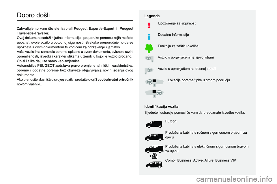 PEUGEOT EXPERT 2021 Upute Za Rukovanje (in Croatian)
Dobro do PEUGEOT EXPERT 2021 Upute Za Rukovanje (in Croatian)
Dobro do