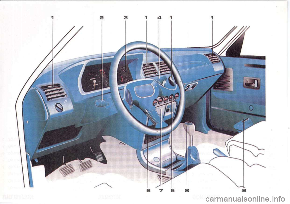 Peugeot 205 Dag 1998.5  Owners Manual 