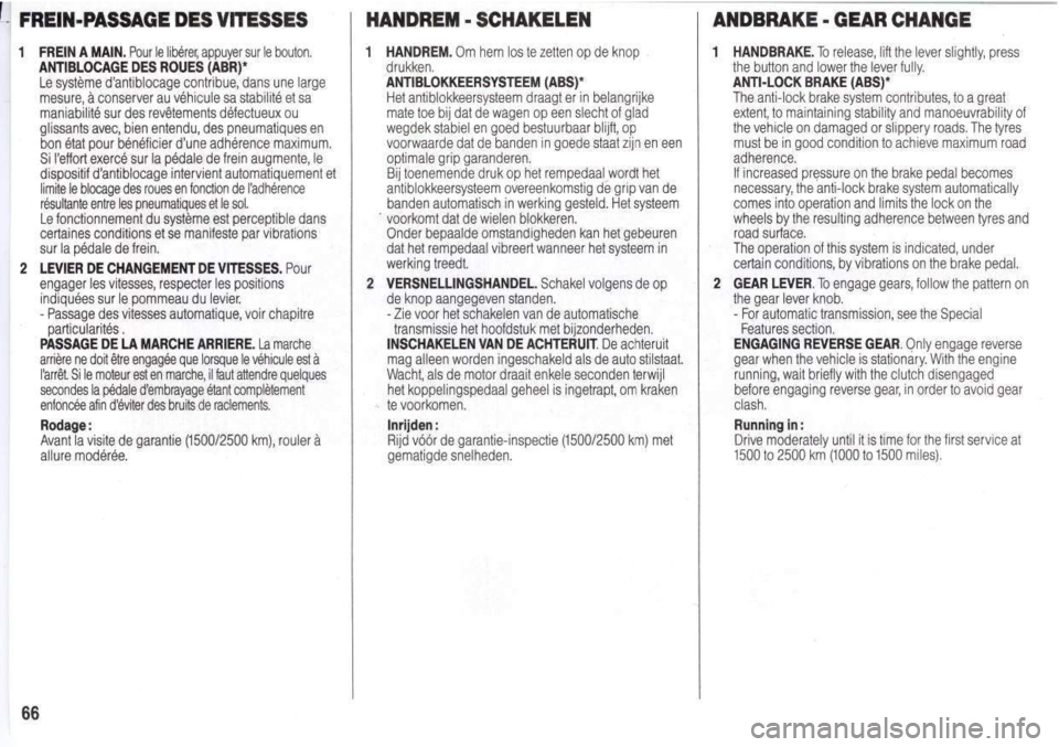 Peugeot 205 Dag 1998.5 Workshop Manual Peugeot 205 Dag 1998.5 Workshop Manual