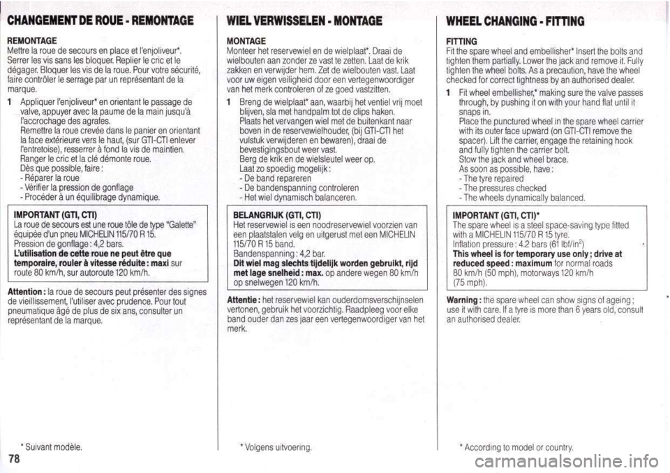 Peugeot 205 Dag 1998.5 Repair Manual Peugeot 205 Dag 1998.5 Repair Manual