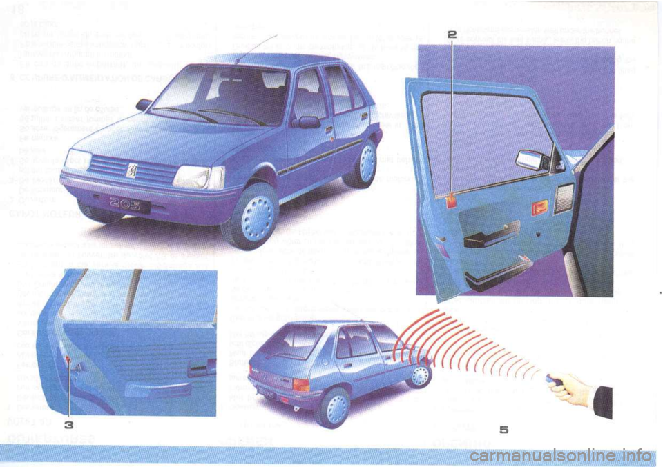Peugeot 205 Dag 1998.5 Owners Manual Peugeot 205 Dag 1998.5 Owners Manual
