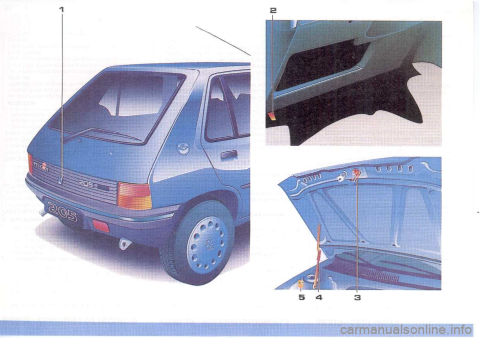 Peugeot 205 Dag 1998.5  Owners Manual 