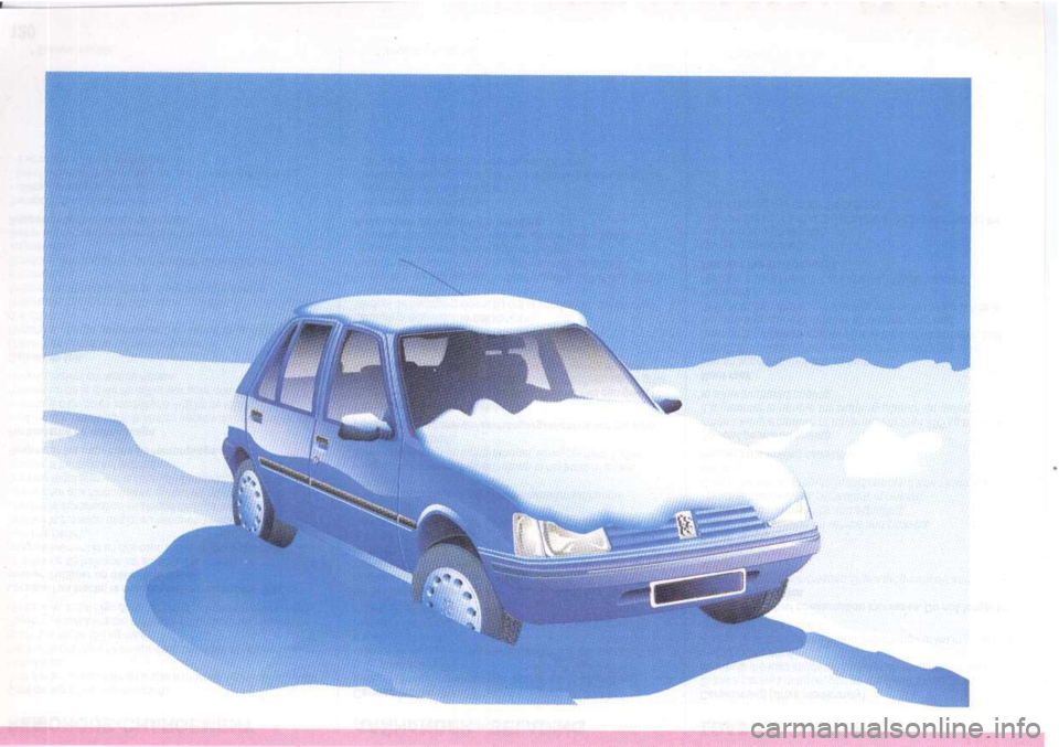 Peugeot 205 Dag 1995.5 Owners Manual Peugeot 205 Dag 1995.5 Owners Manual