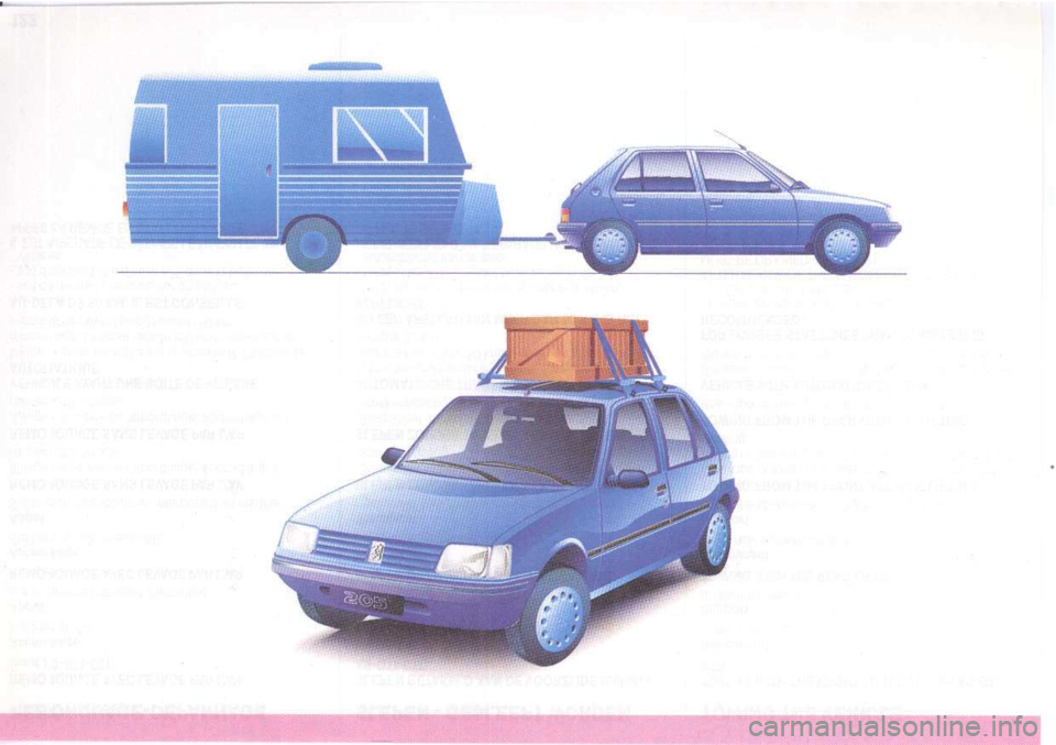 Peugeot 205 Dag 1995.5 Owners Manual Peugeot 205 Dag 1995.5 Owners Manual