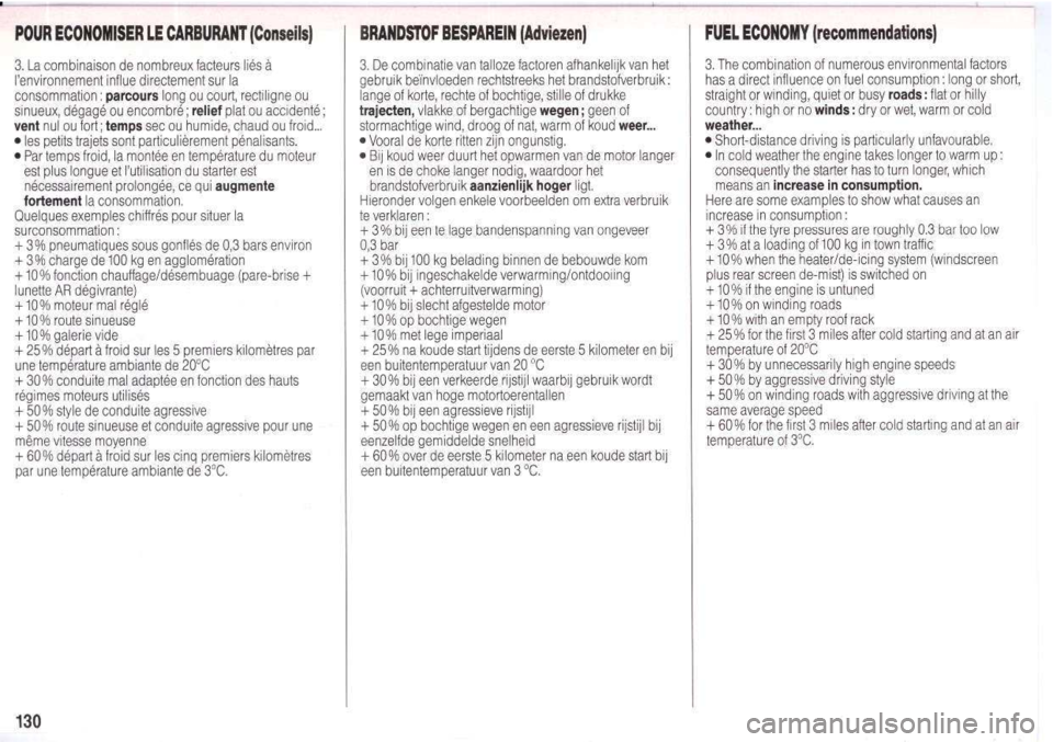 Peugeot 205 Dag 1995.5 Owners Manual Peugeot 205 Dag 1995.5 Owners Manual