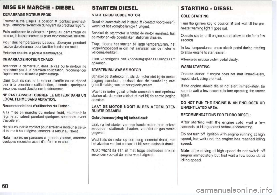 Peugeot 205 Dag 1995.5 Service Manual 