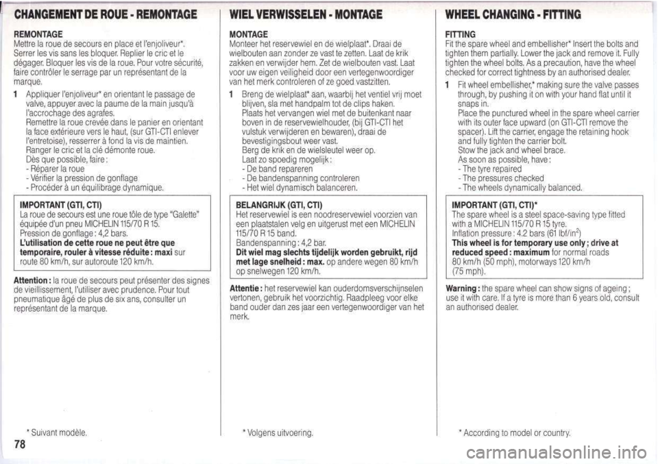 Peugeot 205 Dag 1995.5 Repair Manual Peugeot 205 Dag 1995.5 Repair Manual