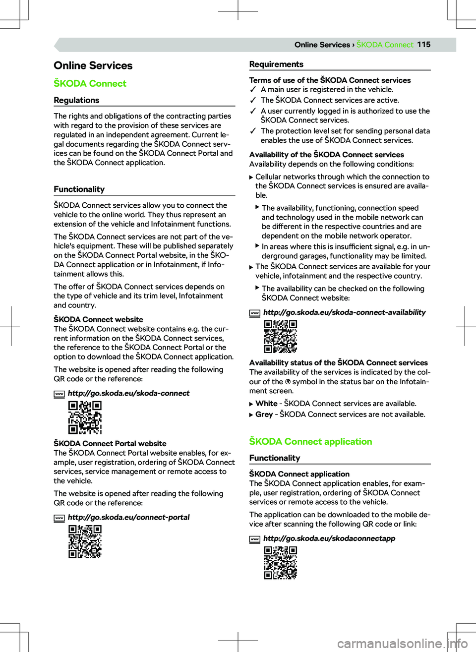 SKODA KAMIQ 2022  Owner´s Manual �I�n�