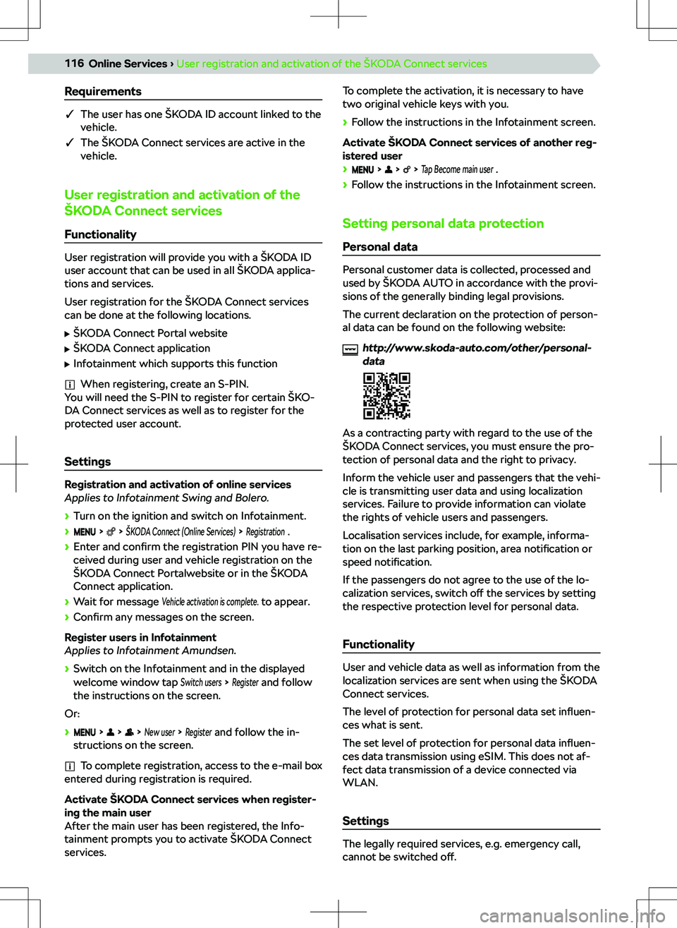 SKODA KAMIQ 2022  Owner´s Manual �R�