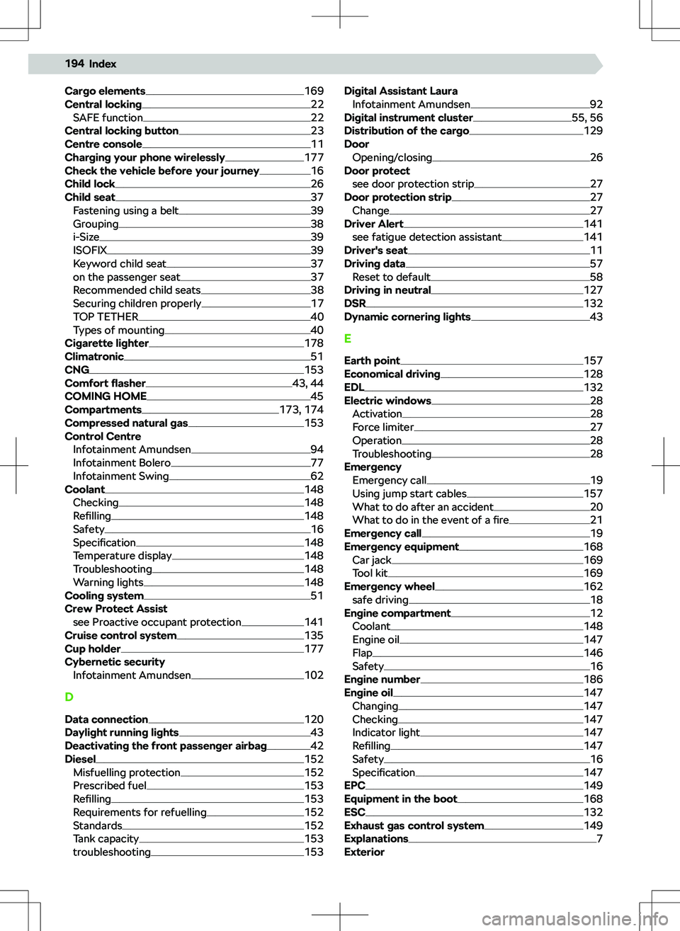 SKODA KAMIQ 2022  Owner´s Manual �C�