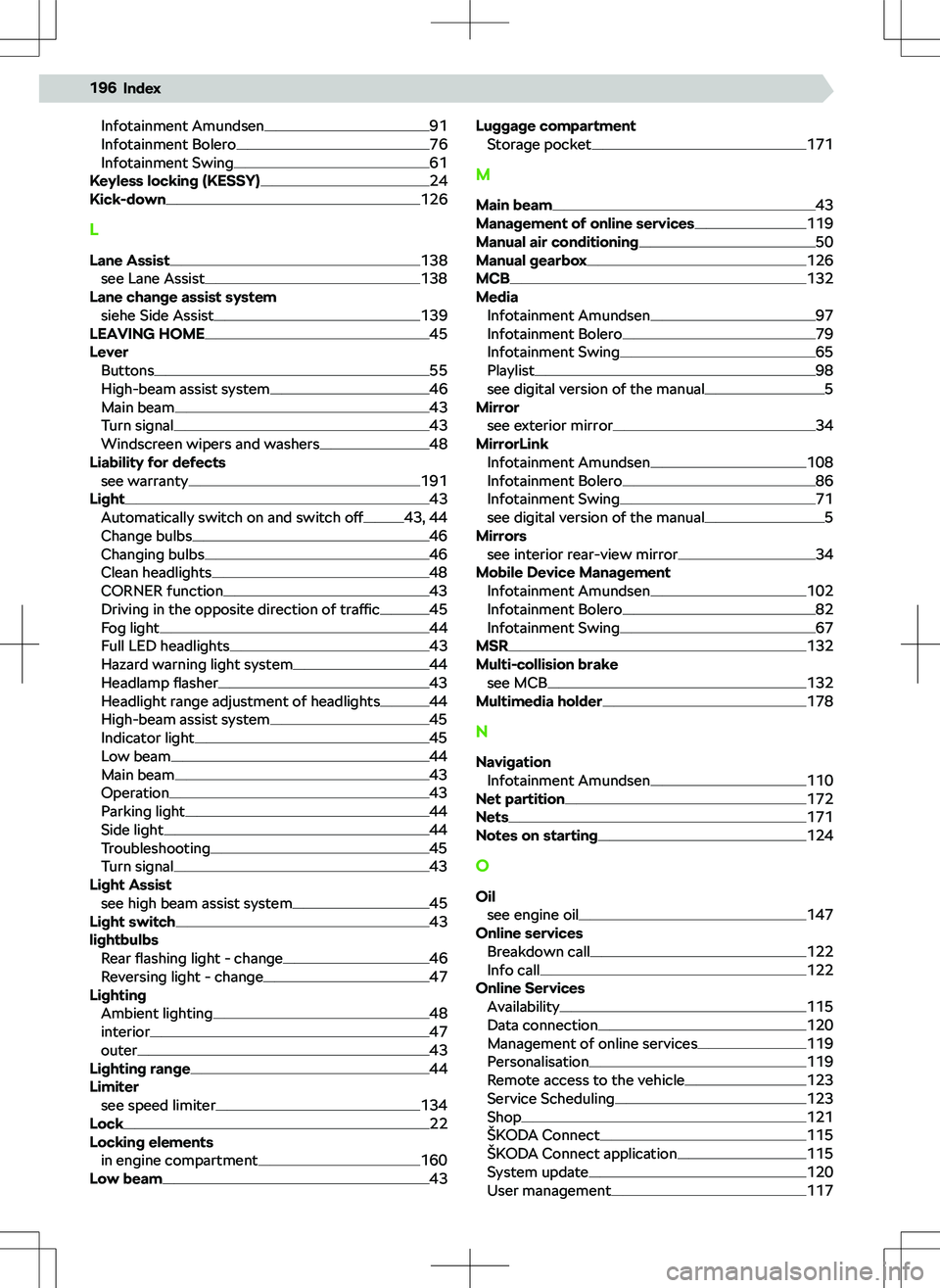 SKODA KAMIQ 2022  Owner´s Manual �-�n�f�