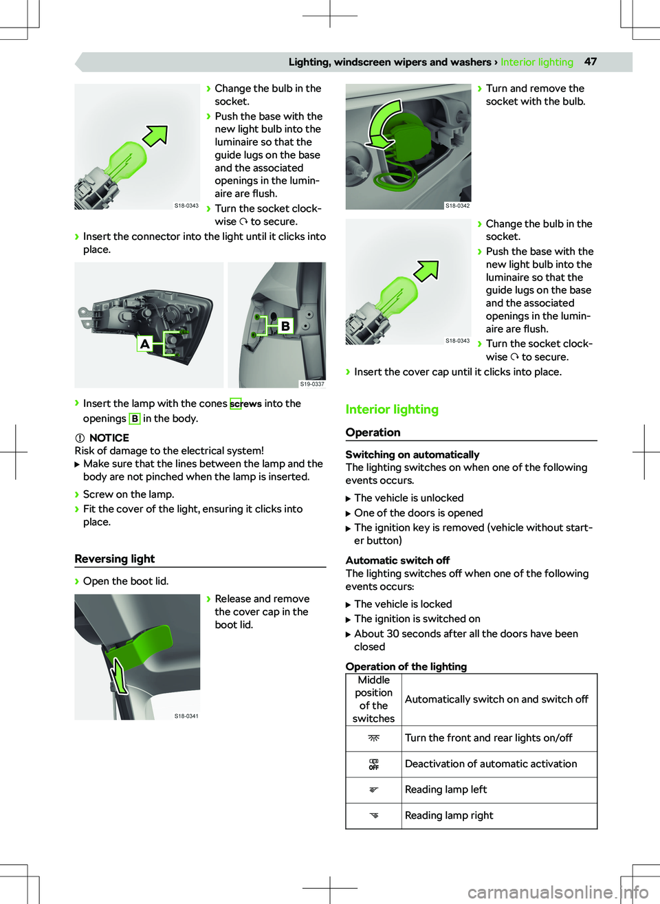 SKODA KAMIQ 2022  Owner´s Manual N�C�