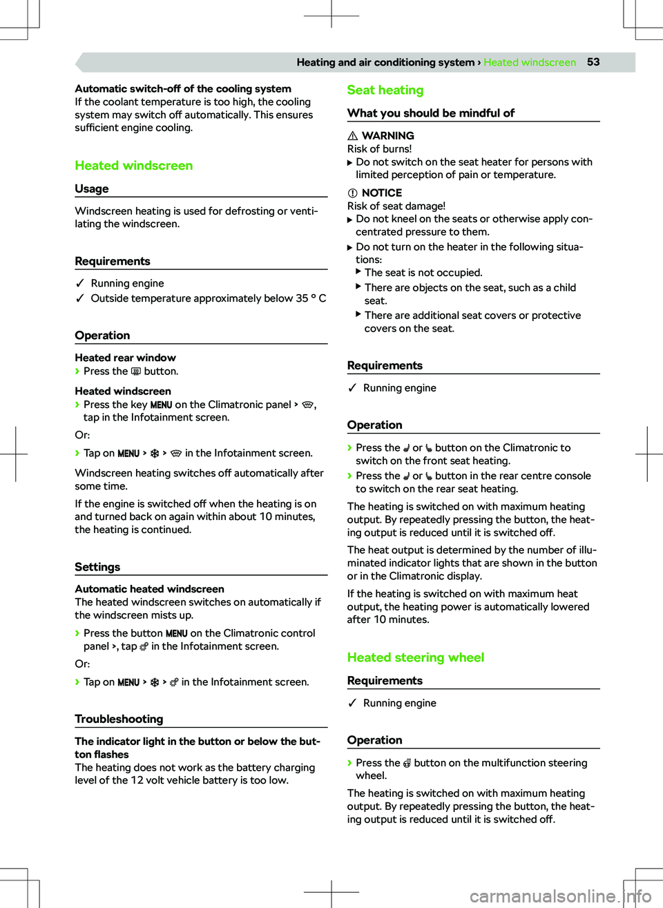 SKODA KAMIQ 2021  Owner´s Manual ��