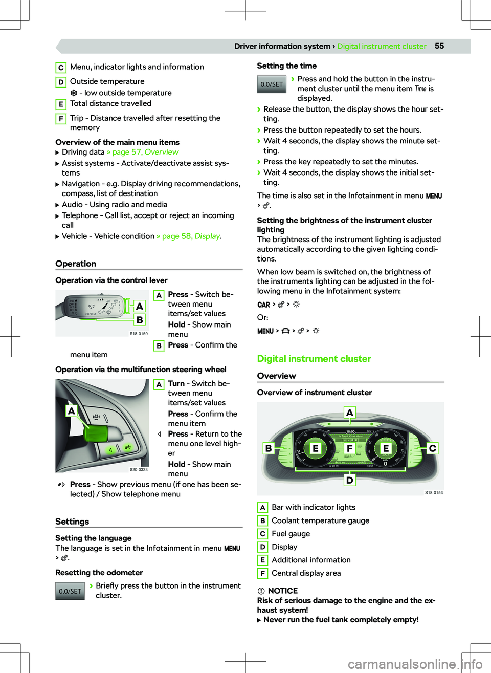 SKODA KAMIQ 2021  Owner´s Manual �C�M�
