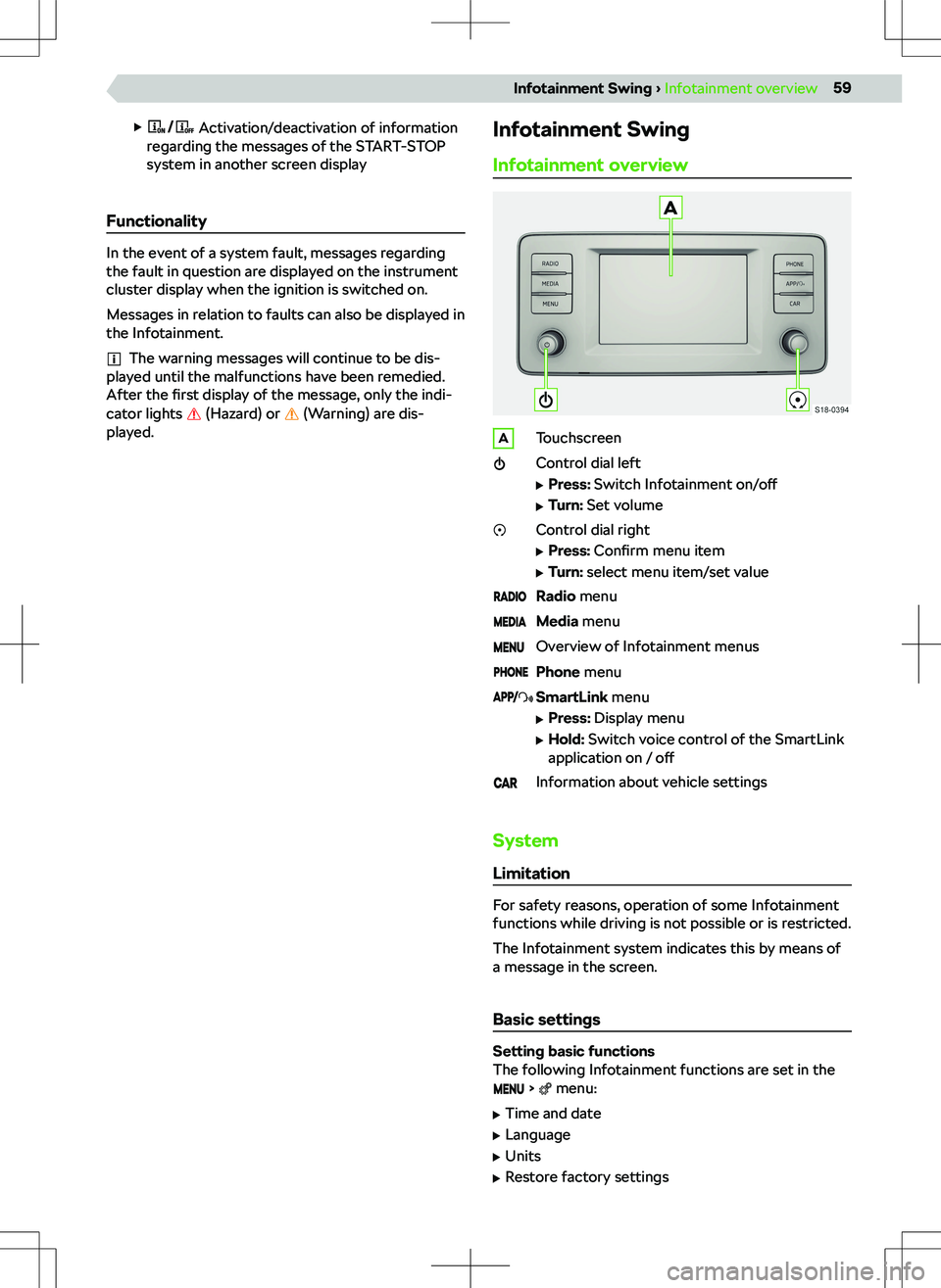 SKODA KAMIQ 2022  Owner´s Manual 