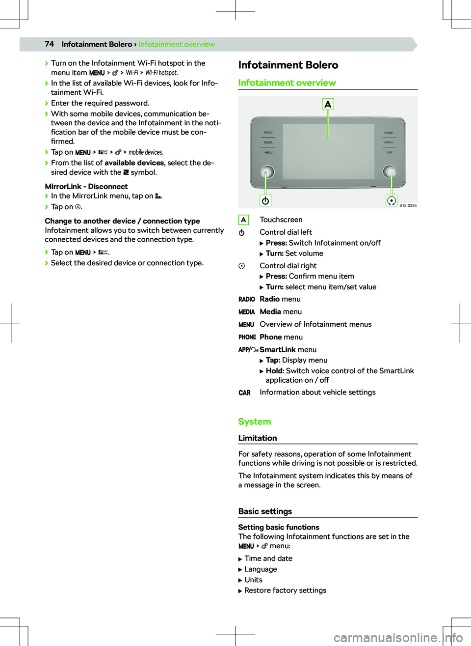 SKODA KAMIQ 2021  Owner´s Manual N�b�