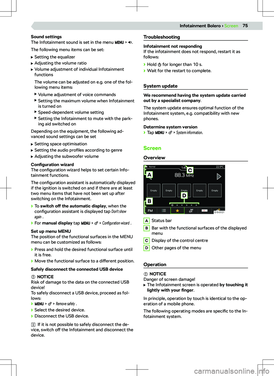 SKODA KAMIQ 2021  Owner´s Manual �[�