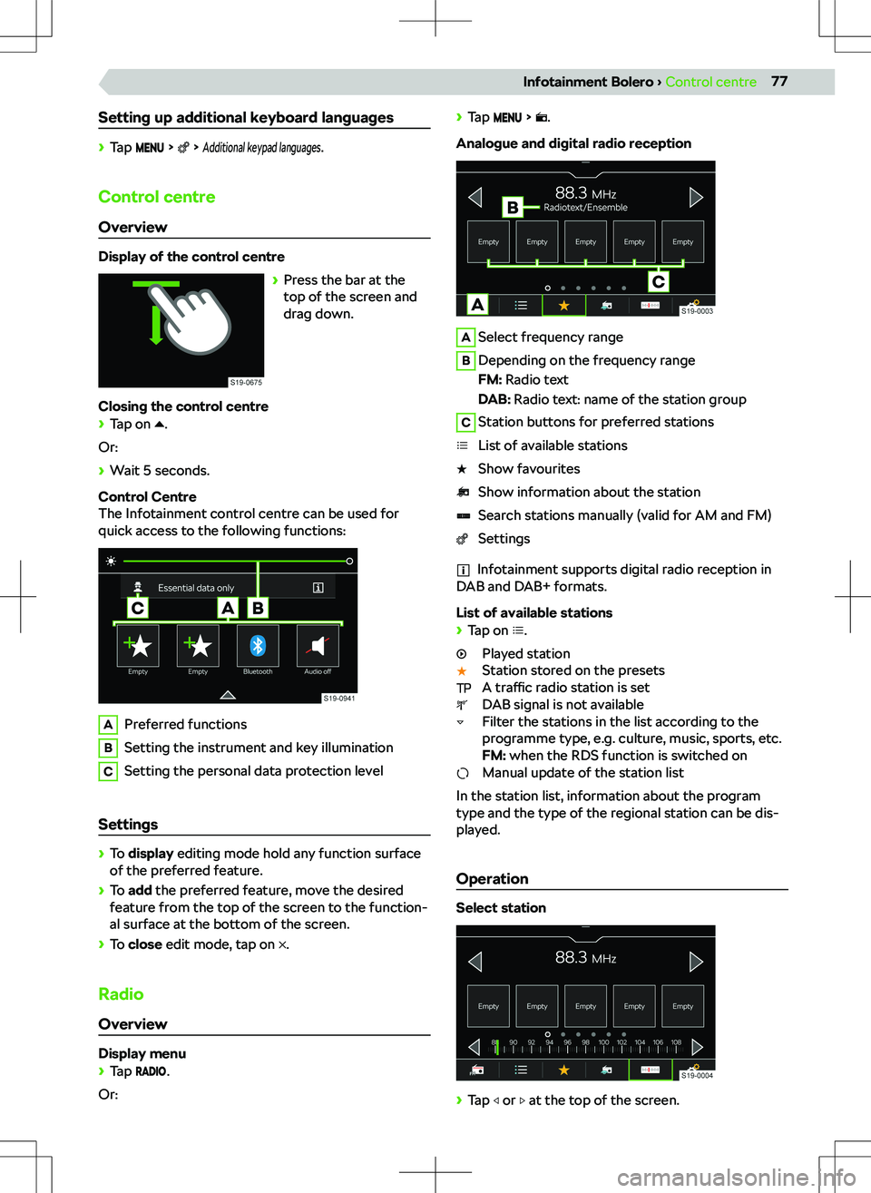SKODA KAMIQ 2021  Owner´s Manual �[�