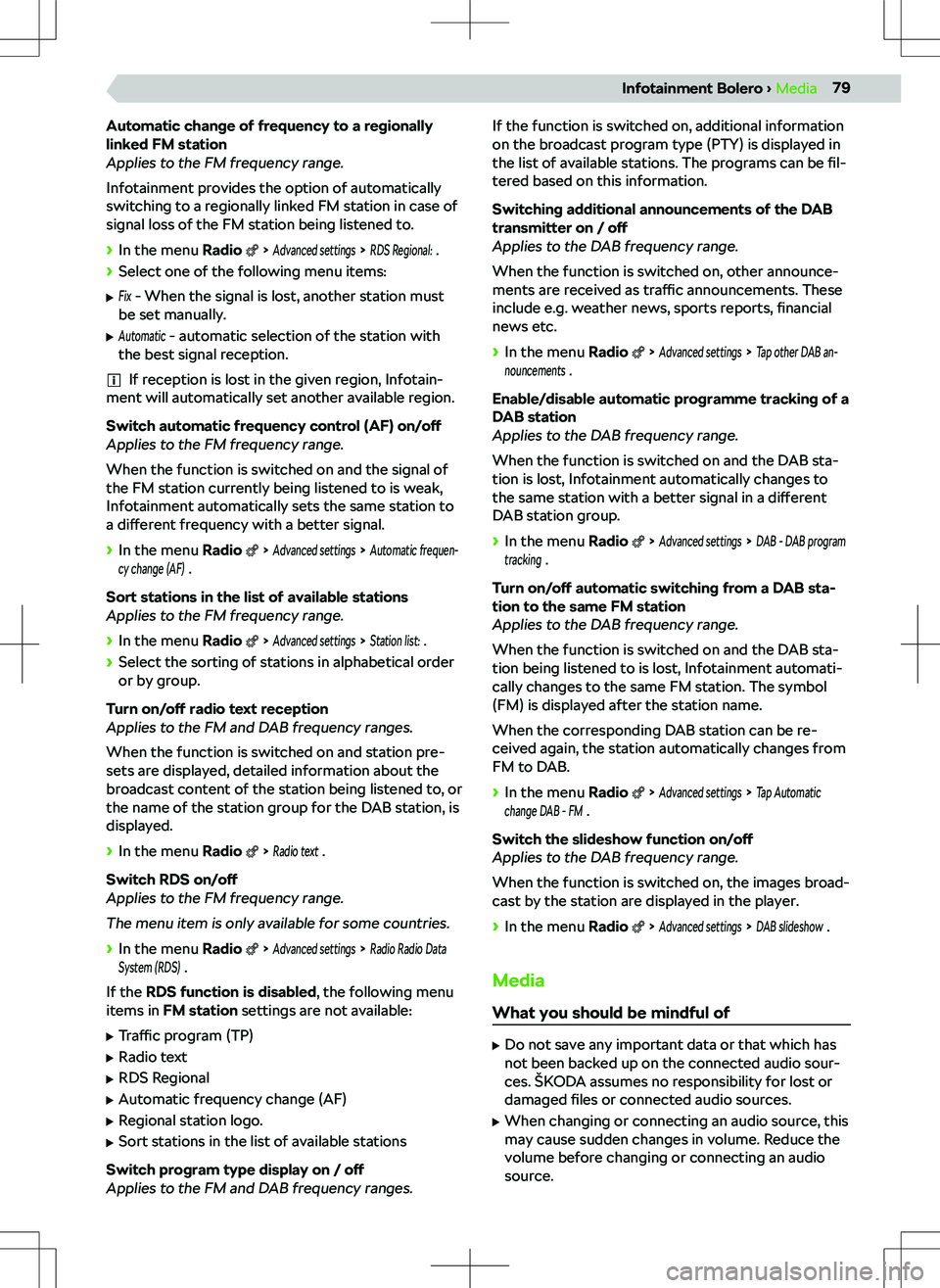 SKODA KAMIQ 2021  Owner´s Manual ��