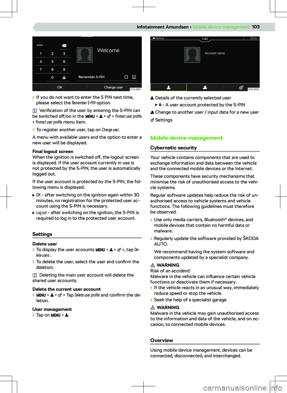 SKODA KAMIQ 2020 Owner´s Manual SKODA KAMIQ 2020 Owner´s Manual