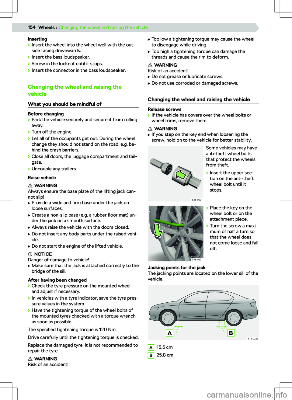 SKODA KAMIQ 2020  Owner´s Manual Inserting