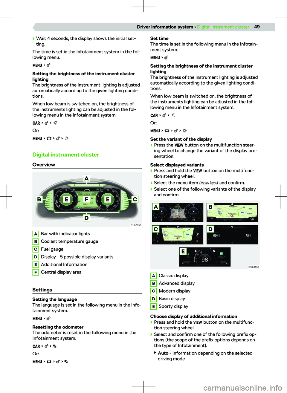 SKODA KAMIQ 2019 Owner´s Manual SKODA KAMIQ 2019 Owner´s Manual