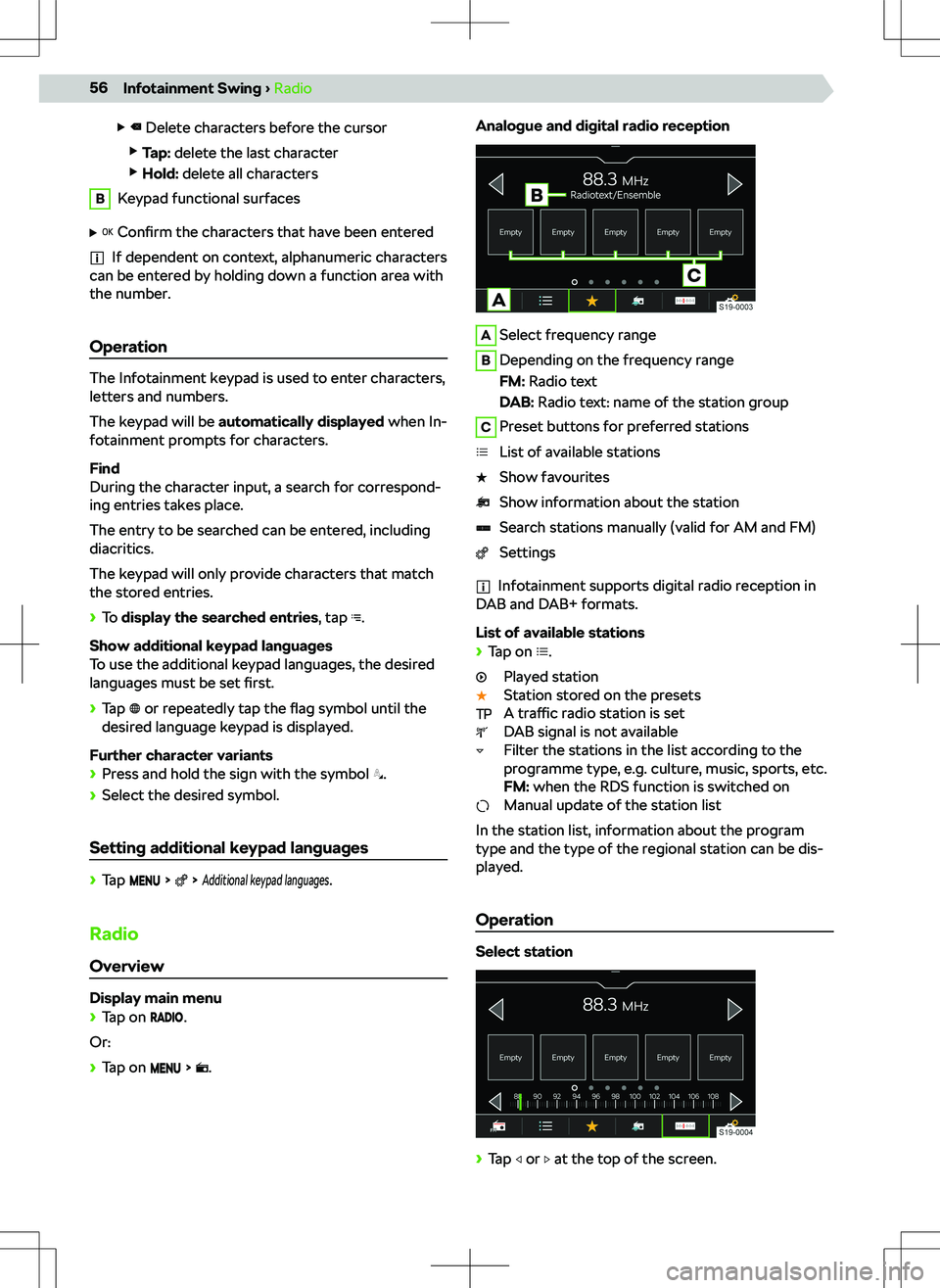 SKODA KAMIQ 2019 Owner´s Manual SKODA KAMIQ 2019 Owner´s Manual