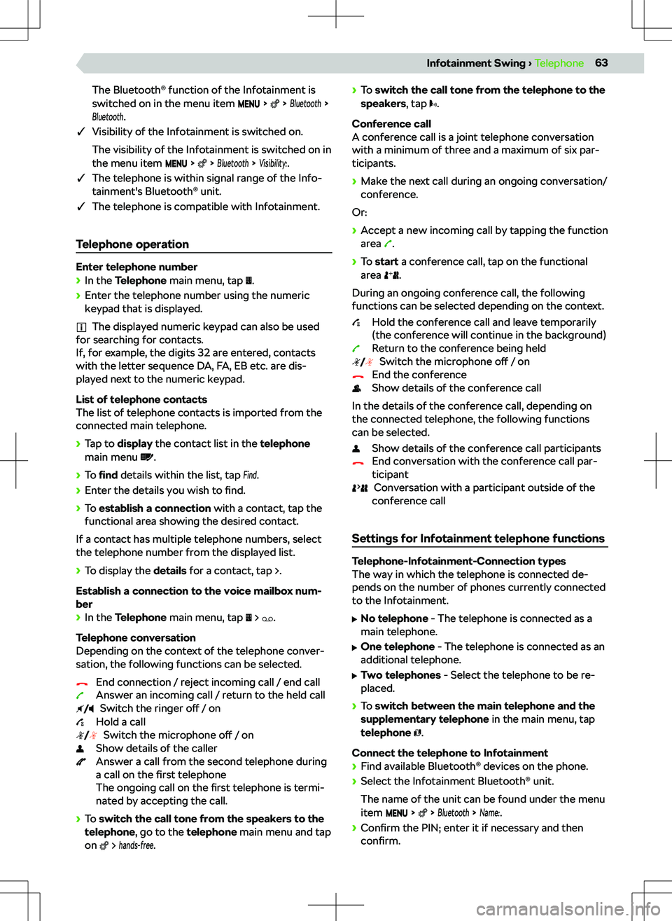 SKODA KAMIQ 2019  Owner´s Manual The Bluetooth