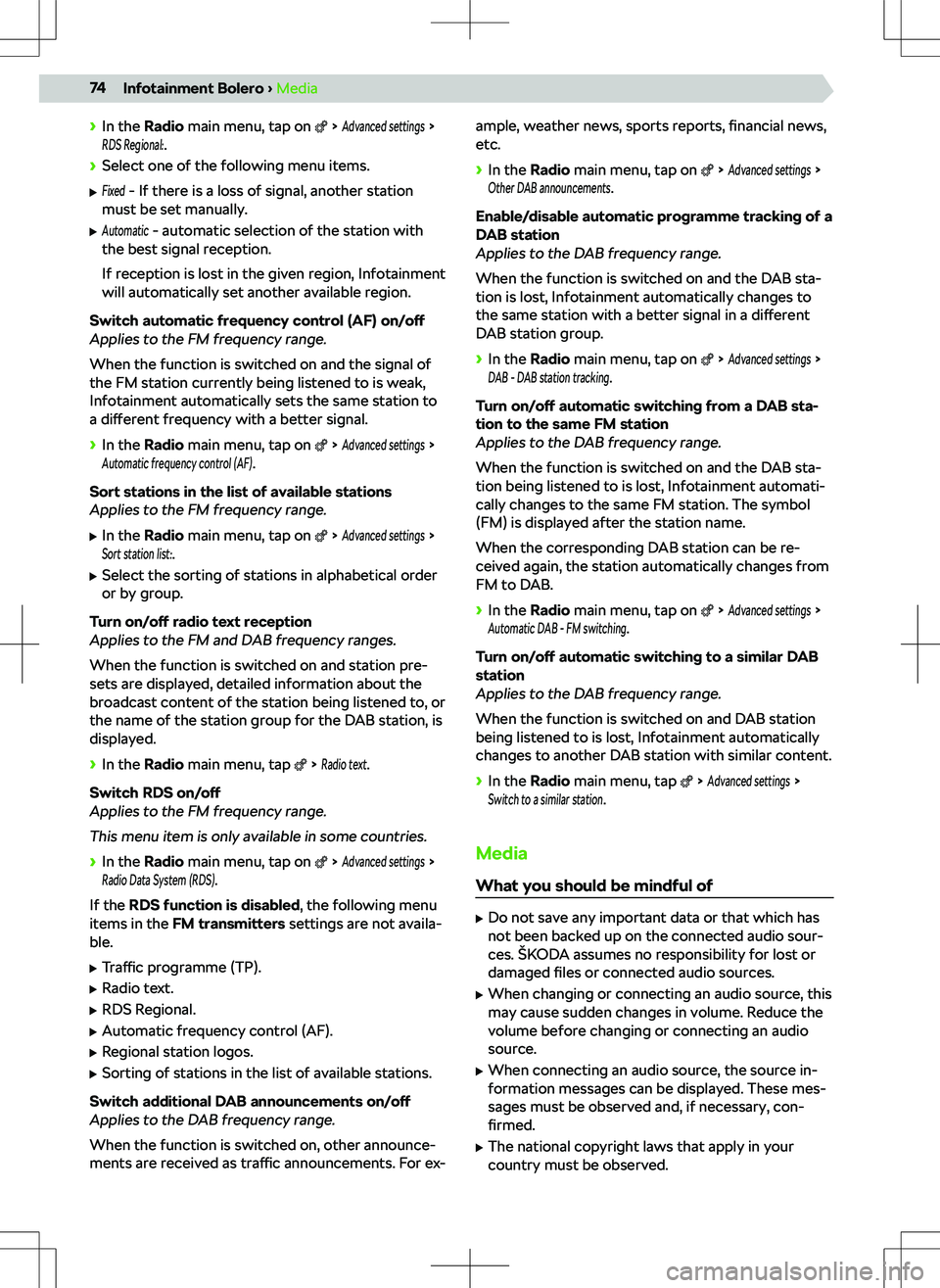 SKODA KAMIQ 2019 Owner´s Manual SKODA KAMIQ 2019 Owner´s Manual