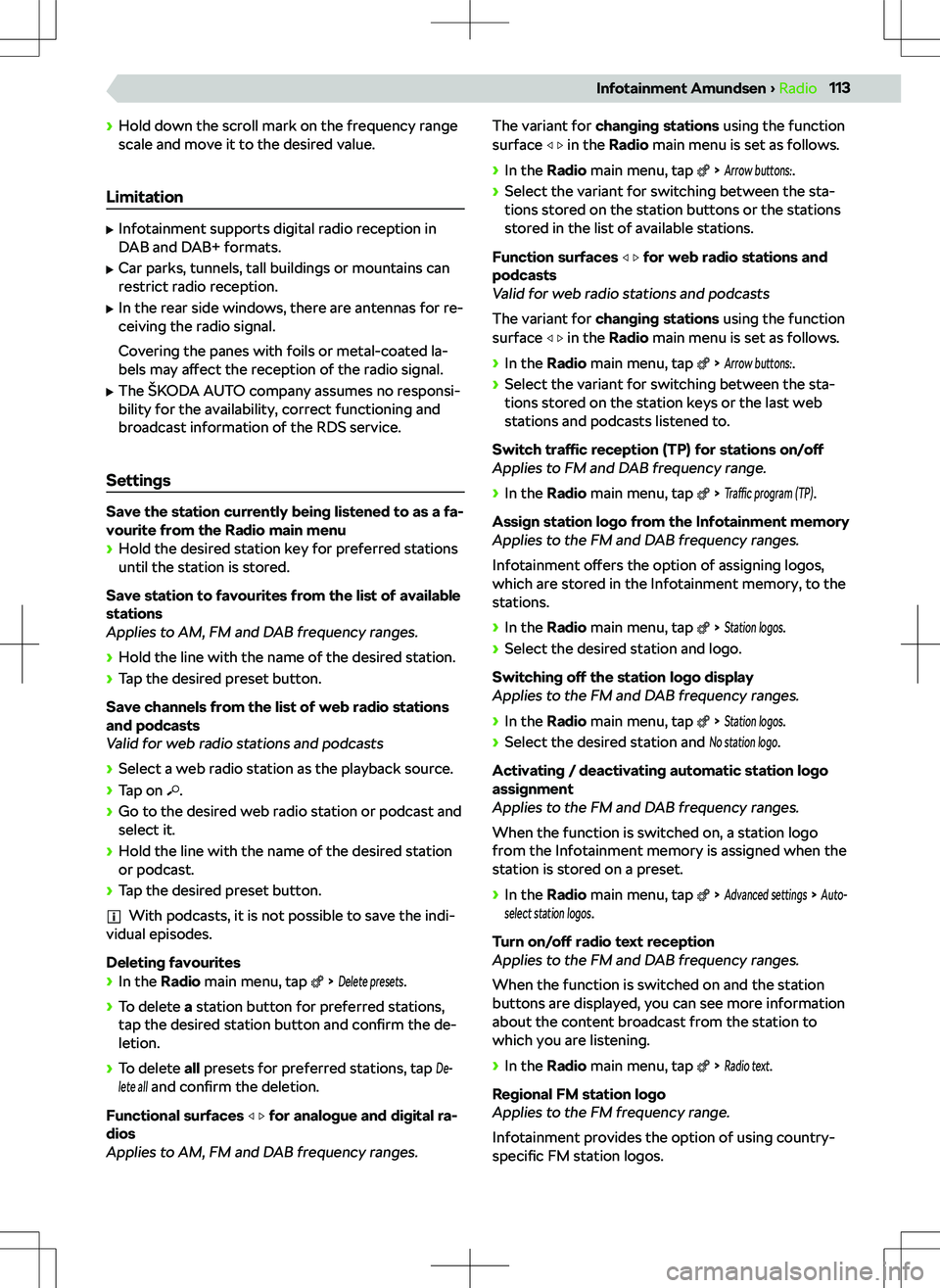 SKODA KODIAQ 2022 Owner´s Manual SKODA KODIAQ 2022 Owner´s Manual