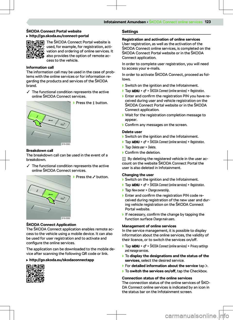 SKODA KODIAQ 2018  Owner´s Manual 