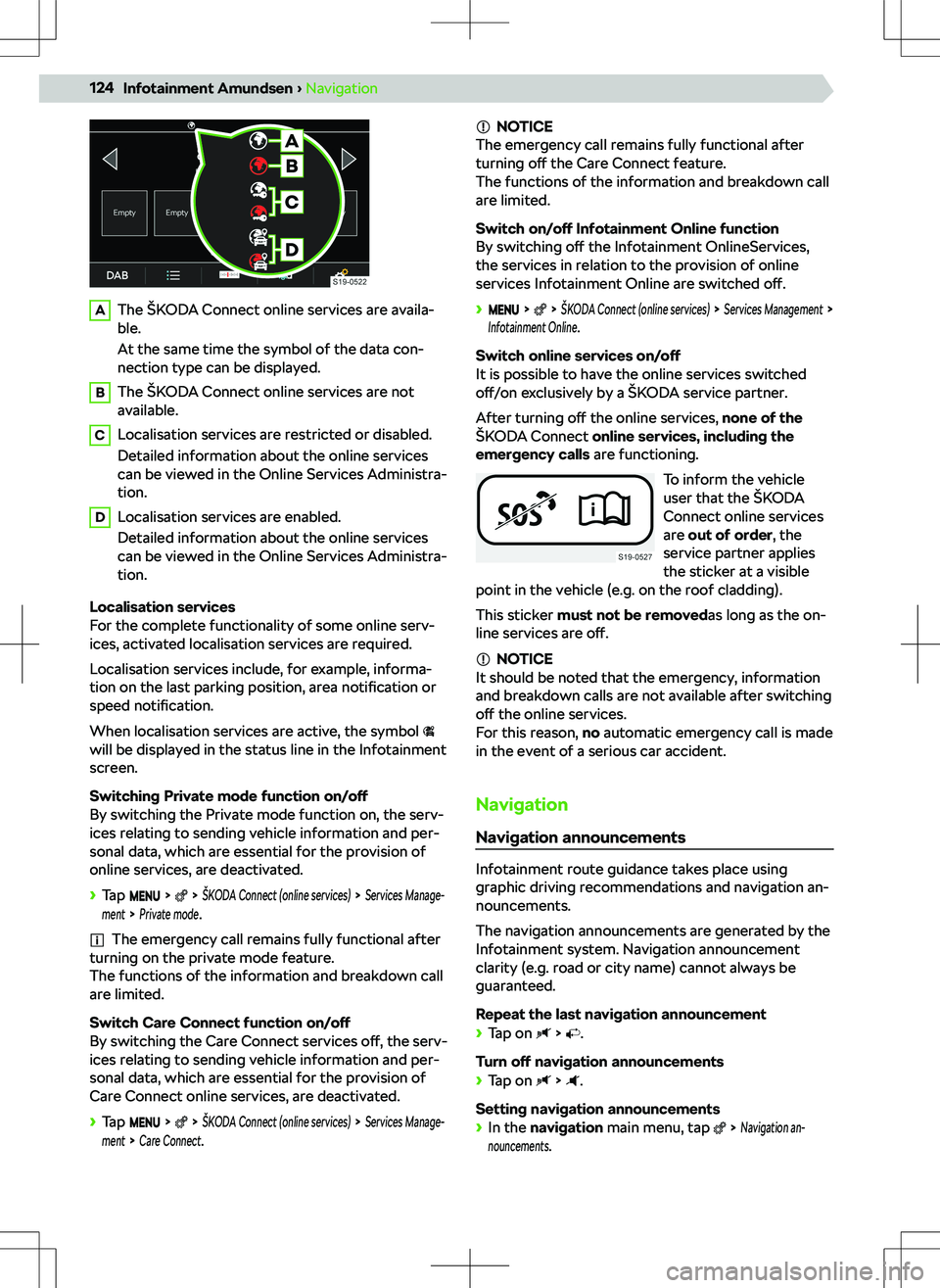 SKODA KODIAQ 2018  Owner´s Manual AThe 