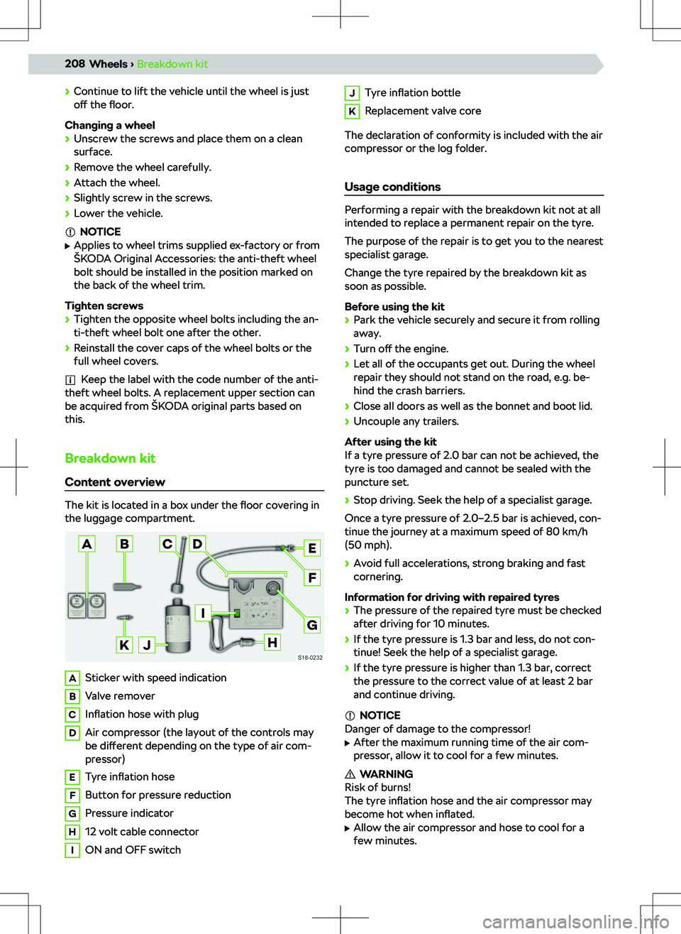 SKODA KODIAQ 2018 Owner´s Manual SKODA KODIAQ 2018 Owner´s Manual
