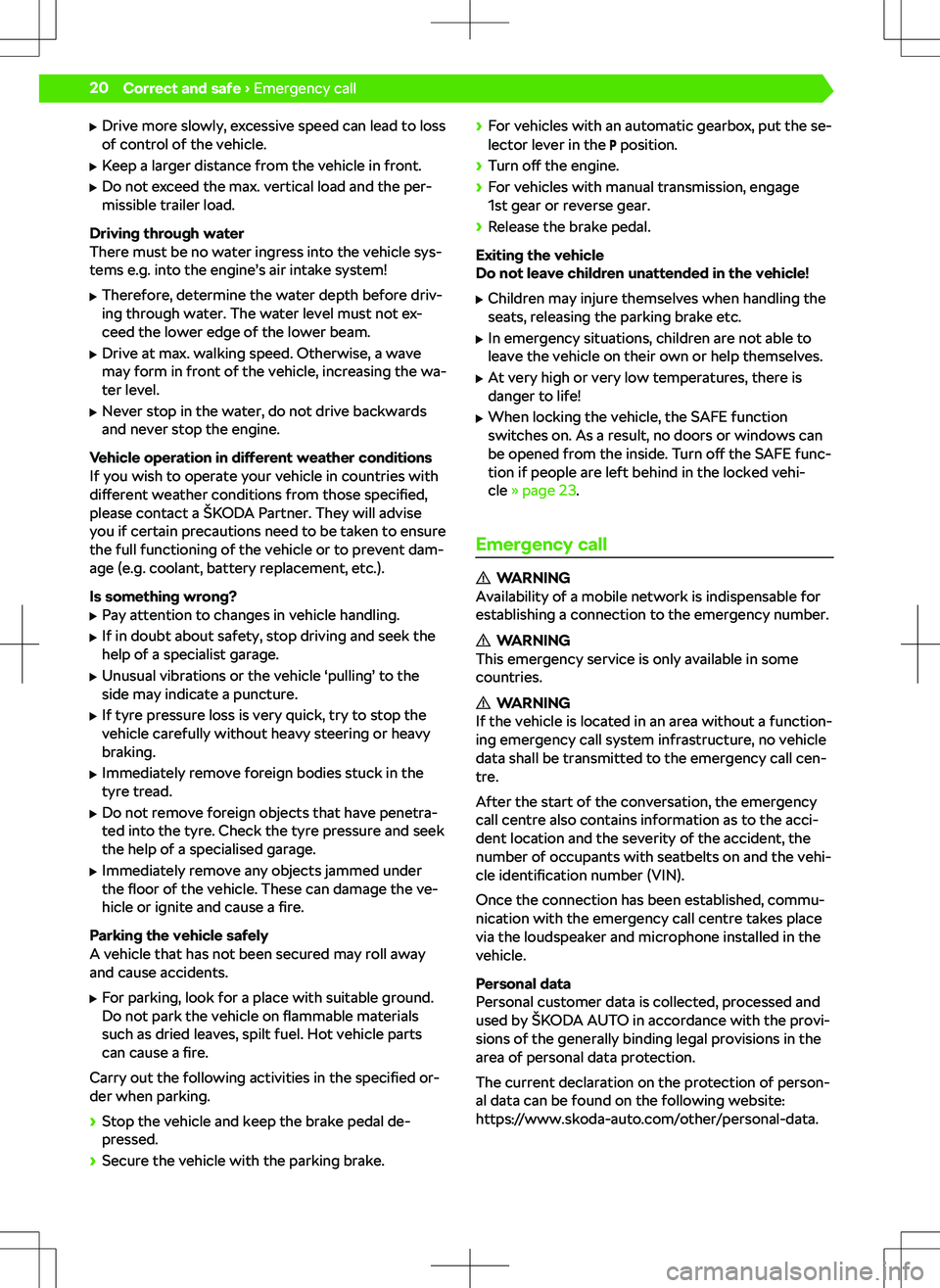 SKODA KODIAQ 2019 Owner´s Manual SKODA KODIAQ 2019 Owner´s Manual