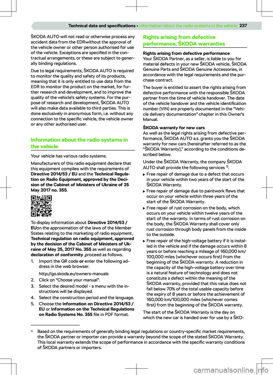 SKODA KODIAQ 2019  Owner´s Manual 
