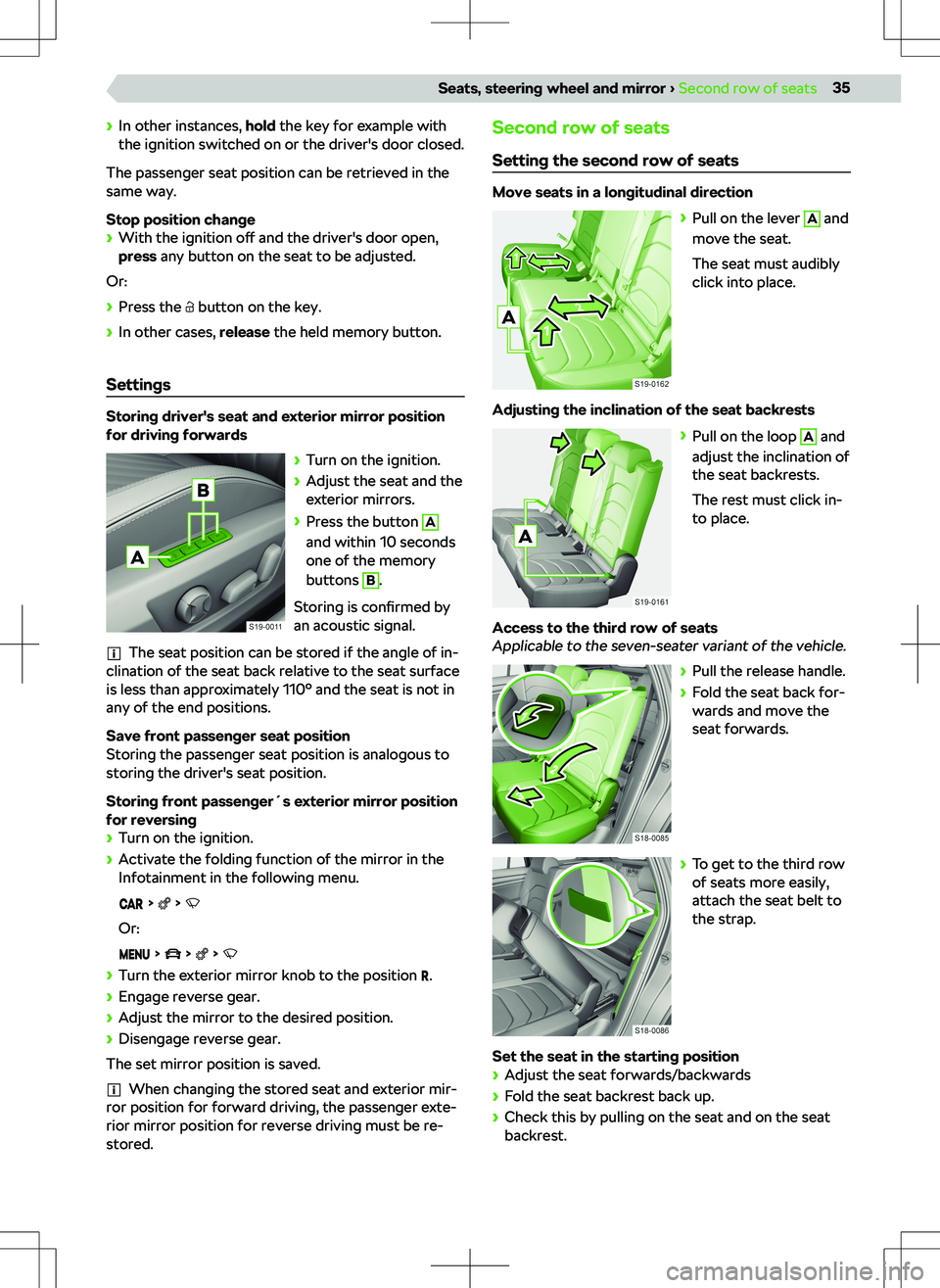 SKODA KODIAQ 2019 Owner´s Manual SKODA KODIAQ 2019 Owner´s Manual