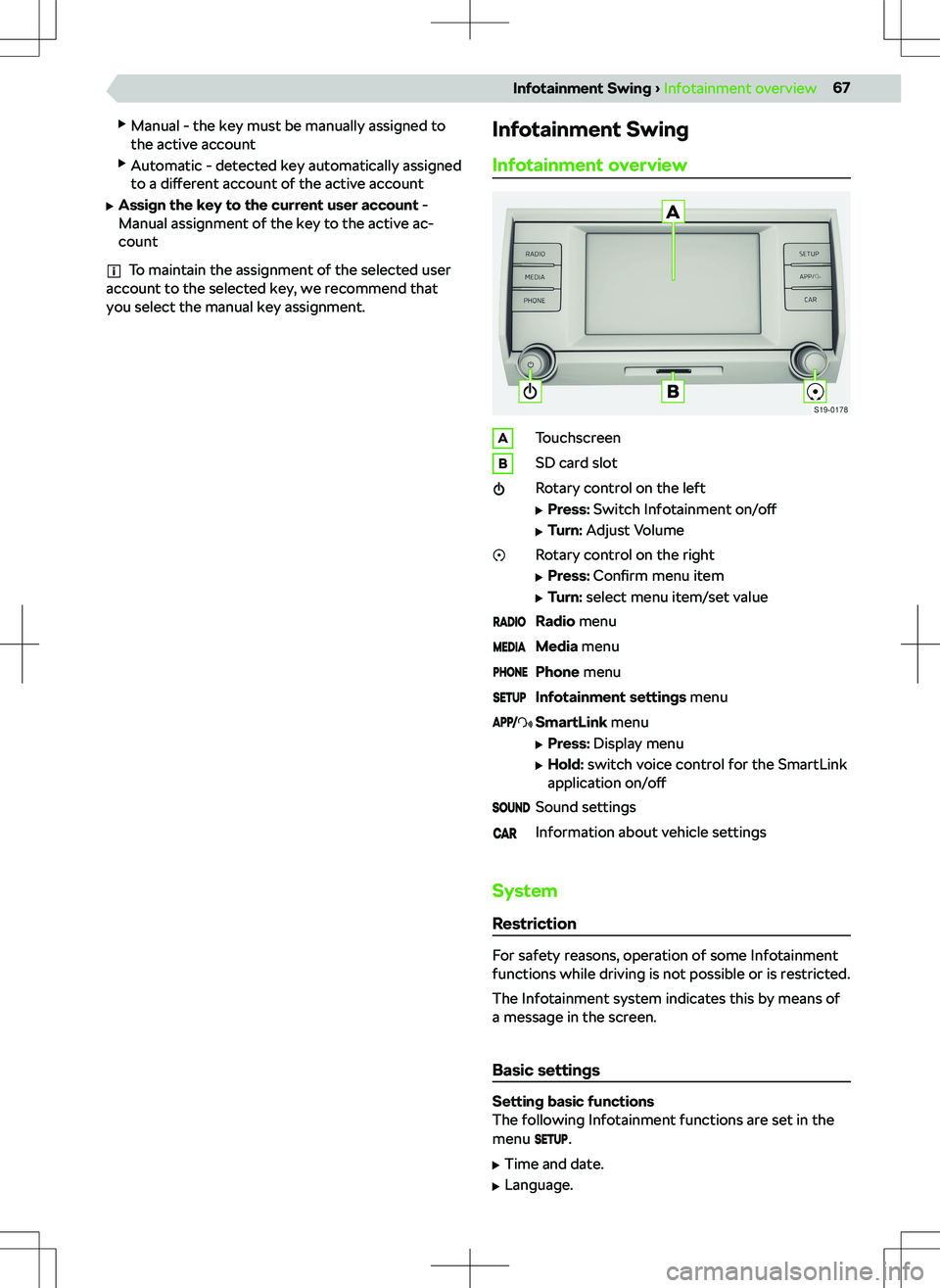 SKODA KODIAQ 2018 Owner´s Manual SKODA KODIAQ 2018 Owner´s Manual