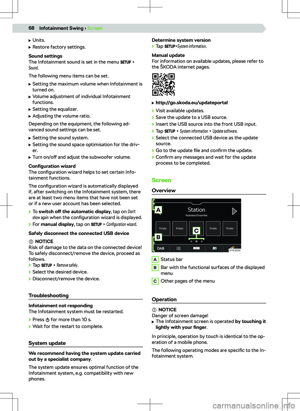 SKODA KODIAQ 2018 Owner´s Manual SKODA KODIAQ 2018 Owner´s Manual